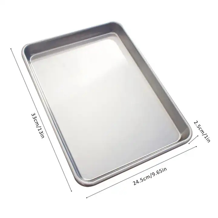 Cookie 10X14 Bakeware Half Pans Flat Sheets With Lids Trays Alloy