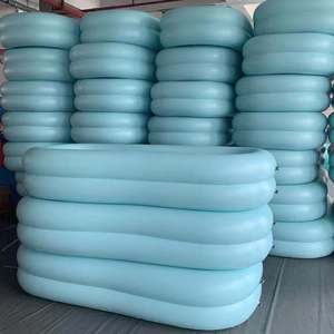 Adult Inflatable Bathtub 212x37x96cm Light Blue Medical Care Pool For Bathing And Bedridden Patients - Product Image 2