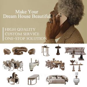 Fournisseur de meubles de villas haut de gamme, ensemble de canapés de haute qualité, solutions de meubles de luxe tout-en-un pour architectes et designers d'intérieur - Product Image 2