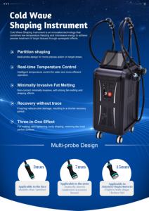 <span class=keywords><strong>Appareil</strong></span> de remodelage corporel par ondes froides <span class=keywords><strong>efficace</strong></span> pour lutter contre le vieillissement, améliorer le relâchement cutané et éliminer le double menton - Product Image 2