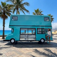 Food Truck Bus à Deux Étages pour la Restauration Mobile à Vendre
