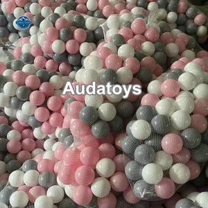 Grosir AUDATOYS A08052 Bola Mainan Plastik Busa Putih Transparan 5000 Bola untuk Anak Bayi, Ringan, Menyenangkan, Promosi - Product Image 4