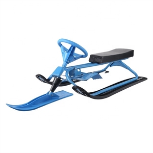 Vente en gros directe d'usine, scooter <span class=keywords><strong>à</strong></span> neige personnalisé, <span class=keywords><strong>luge</strong></span> en métal pour enfants, pour l'hiver en plein air, avec <span class=keywords><strong>volant</strong></span> - Product Image 1