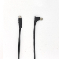 Câble USB Type-C vers Micro USB Hongjixin prêt à être expédié, blindage en PVC tressé, charge rapide 3A, utilisation multi-appareils pour appareil photo