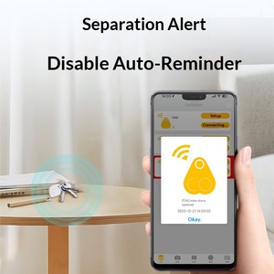 Localizador Antipérdida con Alarma Bidireccional y Posicionamiento por Punto <span class=keywords><strong>de</strong></span> Interrupción para Llaves/Equipaje, Compatible con Android/iOS, Venta al Por Mayor <span class=keywords><strong>de</strong></span> Fábrica - Product Image 3