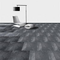 Tapis de bureau commercial ignifuge et antidérapant en nylon pour couloir