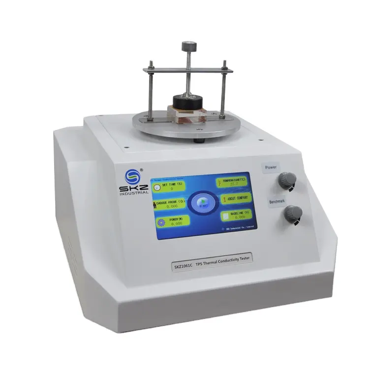 SKZ1061C ISO 22007-2 testing time 5s 300W/(m*K) 130C TPS Transient Plane Heat Source Thermal Conductivity meter test apparatus