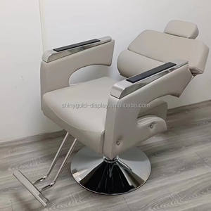 Venta al por Mayor de Sillas de Estilismo de Lujo Modernas y Únicas para Salón de Belleza Muebles de <span class=keywords><strong>Peluquería</strong></span> y Barbería Multiusos - Product Image 6