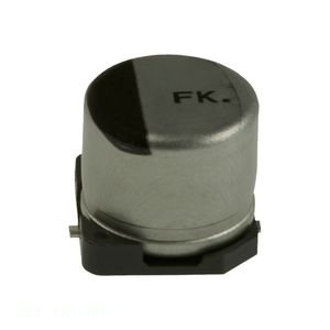 Distribuidor Autorizado EEE-FK1C101P Condensador SMD de Montaje en Superficie 100 uF CAP ALUM 100UF 20% 16V - Product Image 1