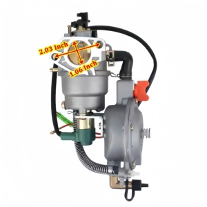 Kit de Carburador Manual de Alto Rendimiento de Doble Combustible para Generador <span class=keywords><strong>Honda</strong></span> GX390 GX340 188F 190F 4.5KW 5KW 6KW 13HP - Product Image 3