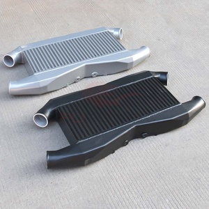 Intercooler entièrement en aluminium personnalisé avec tuyau en silicone pour système de refroidissement Nissan <span class=keywords><strong>GTR</strong></span> R35 - Product Image 5