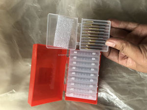 10 piezas Fresa de punta esférica de 1.0/1.5/2.0/2.5/3.175mm con vástago de 1/8'' de carburo recubierto de titanio para fresado y grabado CNC de madera - Product Image 4