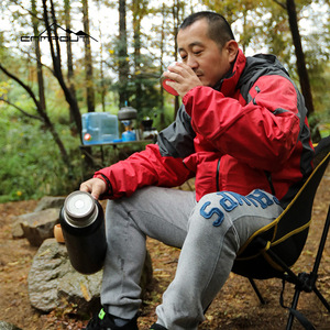Bouteille d'eau isotherme en acier inoxydable Campout 304, grande capacité, durable, pour le camping en plein air, bouteille d'eau chaude, noir, vert - Product Image 1