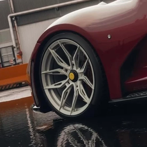 Jantes forgées sur mesure NF10 de 18, 19, 20, 22, 24 pouces en argent brossé 5x112 5x114.3 5x100 5x120 5x1143 pour Ferrari <span class=keywords><strong>SF90</strong></span> <span class=keywords><strong>Porsche</strong></span> 911 718 - Product Image 3