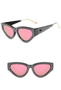 2020 Super Star vendite calde ombra occhiali da sole cornice lucida moda donna occhiali da sole - Product Image 4