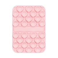 Support de téléphone portable ATB à ventouse en silicone ultra-mince et flexible double face, portable et polyvalent pour salle de bain, compatible avec les appareils de 6,5 à 9,5 pouces