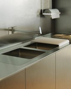 ホットセールカスタムサイズ軽量高級キッチンキャビネットプルドアで組み立てる準備ができてステンレス鋼のカーケースガラスウッドスタイル - Product Image 5