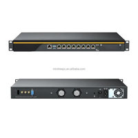 Appliance pare-feu 1U en rack LGA1151 C236 I7 9700 I5 9400 I3 9100 E3-1245V5 8 LAN 4 10G SFP PfSense OPNsense Mikrotik Server