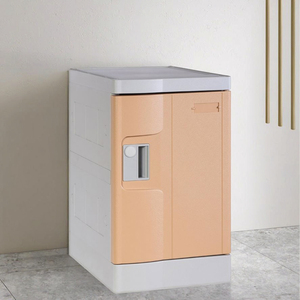 High Quality Abs Plastic Employee Cabinet Locker Plastic Locker Office Shoes <b>Smart</b> Locker - Product Image 3