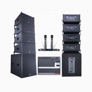 Altavoces de matriz de línea profesional pasivo de potencia de subwoofer activo profesional de 18 pulgadas de nuevo estilo para bodas y ceremonias funerarias - Product Image 3