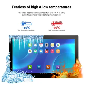 Computer Custom Ip65 Waterproof Embedded Wall Mount Embedded All In 1 Pc Computer Inch Industrial Capacitive Touch Screen Panel Pc