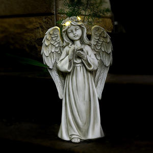 Fabrika doğal özelleştirilmiş heykelcik el oyma küçük melek heykel çocuk reçine <span class=keywords><strong>Cherub</strong></span> heykelleri gece lambası - Product Image 5