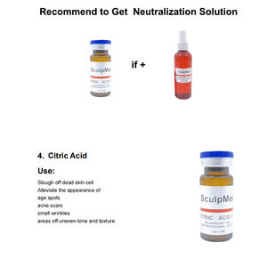 กรดซิลิก 20% 10 มล. สำหรับร้านเสริมสวย สปา <span class=keywords><strong>คลินิก</strong></span> AHA ผลิตภัณฑ์ผลัดเซลล์ผิวแบบเคมี สำหรับใช้โดยมืออาชีพ - Product Image 2