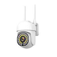 Caméra de surveillance extérieure 5G étanche, 1080P HD, vue panoramique, vision nocturne, interphone vocal Wi-Fi à distance, alarme