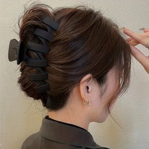 Lot de 8 pinces à cheveux tendance pour femmes, grandes pinces à cheveux simples en acrylique, barrettes pour filles - Product Image 6