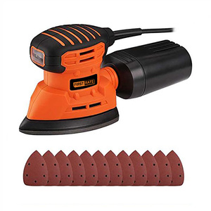 JD2593 <span class=keywords><strong>Lijadora</strong></span> eléctrica de detalles de ratón de 130W <span class=keywords><strong>con</strong></span> recolección de polvo 230V DIY - Product Image 1