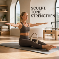 JOYFIT Anneau de Pilates 38 cm, Accessoire de Yoga, Cercle de Fitness, Équipement d'Exercice pour les Bras, Durable