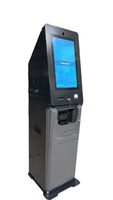 Terminal de kiosque de rédemption de billets pour machines de jeu d'arcade et de jeu de compétences, avec fonction de paiement en espèces en libre-service, lecteur de code et imprimante de billets