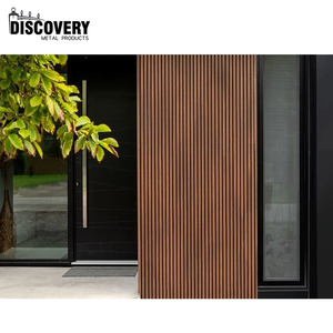 Panneau WPC imperméable pour décoration extérieure de façade de <span class=keywords><strong>maison</strong></span> Revêtement mural <span class=keywords><strong>composite</strong></span> léger et durable anti-UV en plastique - Product Image 2