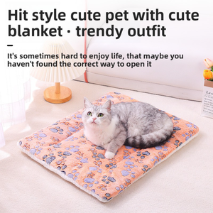 Cama de Lujo para Perros, Plegable, Ultrasuave, de Felpa, con Diseño de Dibujos Animados, para Jaula o Caseta, Acogedora, Lavable, de Algodón para Dormir - Product Image 4