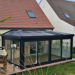 Panneaux de véranda d'extension en verre acrylique DTOP <span class=keywords><strong>Sun</strong></span> Room With Shade Sunroom Glass for house - Product Image 3