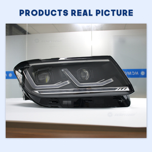 HCMOTIONZ fari Full LED per <span class=keywords><strong>Volkswagen</strong></span> <span class=keywords><strong>Tiguan</strong></span> 2017-2021 segnale sequenziale gruppo luci anteriori per auto DRL - Product Image 2