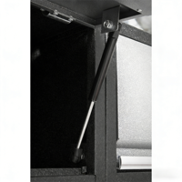 Système de rangement modulaire d'angle, ensemble de 19 pièces |   Armoires de rangement pour garage avec plans de travail en acier inoxydable |   OEM ODM