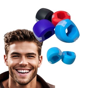 Boule en forme de V en diamant. Appareil de correction de la mâchoire, exerceur de la mâchoire, exercices faciaux pour lifter le visage - Product Image 3
