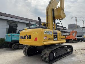 รถขุดตีนตะขาบโคมัตสึ PC200 ขนาด 20 ตัน รุ่นปี 2022 ความจุบุ้งกี๋ 0.94 ลูกบาศก์เมตร อุปกรณ์ก่อสร้างมือสอง - Product Image 5
