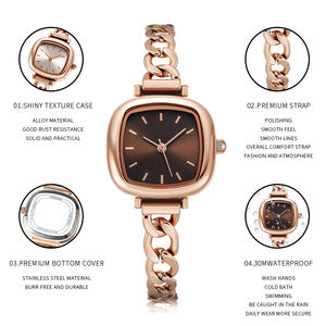 Reloj <span class=keywords><strong>de</strong></span> Pulsera para Niñas con Dijes, Nuevo Diseño Personalizado, Forma Ovalada, Reloj <span class=keywords><strong>de</strong></span> Mujer, Estilo Coreano, Aleación Antigua, Cuarzo, Moneda - Product Image 4
