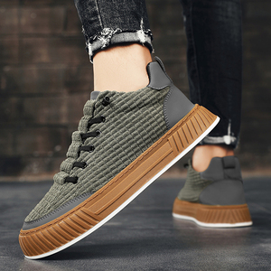 Chaussures décontractées plates pour hommes, baskets personnalisées, vente en gros en Chine - Product Image 6