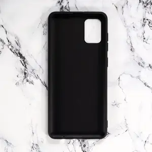 Per Samsung Galaxy A31 prezzo a buon mercato glassata trasparente molle del respingente di TPU flessibile luce peso antiurto nero copertura della cassa del cellulare