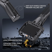 Endoscope industriel professionnel à double objectif avec écran IPS de 4,3 pouces pour l'inspection automobile et des canalisations - AN302 (6,5 mm, 1080P)