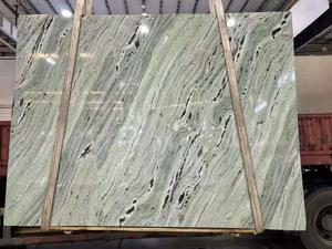 Losas de Mármol Verde Shangri <span class=keywords><strong>La</strong></span>, Baldosas de Mármol Verde Jade de Lujo para Revestimiento de Paredes y Encimeras - Product Image 5