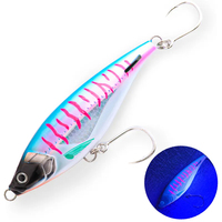 Nouveaux leurres de pêche à la traîne en plastique de 130 mm/45 g et 170 mm/90 g pour lancer longue distance en haute mer, leurres coulants de type crayon pour l'eau salée