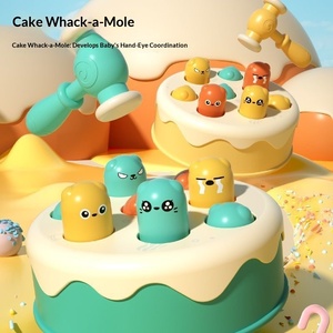 Jeu Éducatif Électrique en Plastique Cake Hit the Gopher pour Enfants <span class=keywords><strong>de</strong></span> 4 à 6 Ans : Développe la Coordination Oeil-Main - Product Image 2