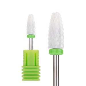 Fraise à ongles en céramique résistante à la chaleur à grain fin pour l'élimination du vernis gel acrylique et le lissage de la surface des ongles, gain de temps - Product Image 3