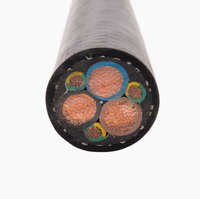 25mm2 35mm2 Type 41 Type 61 61A 61b Ecc Isolation Epr en cuivre flexible avec fil de terre Câble minier industriel