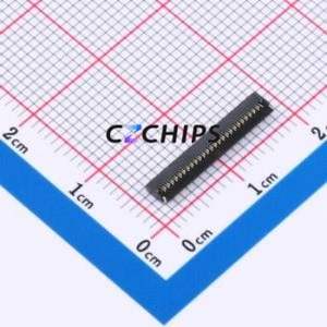 CAX-AFE03-51XMB-1.0H FFC/FPC Connector SMD,P=0.3mm,Horizontal Mount Connector Flip Cover Type Bottom Contact 51P 0.3mm - Product Image 1
