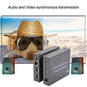 Xput Chất lượng cao <span class=keywords><strong>200</strong></span> mét <span class=keywords><strong>HDMI</strong></span> <span class=keywords><strong>Extender</strong></span> trên CAT5E/6 Lan 1080P <span class=keywords><strong>200</strong></span> m <span class=keywords><strong>HDMI</strong></span> <span class=keywords><strong>Extender</strong></span> máy phát và máy thu với IR - Product Image 4